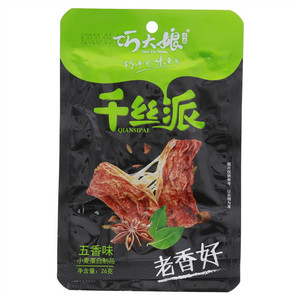 巧大娘千丝派五香味（挤压豆粉熟食）