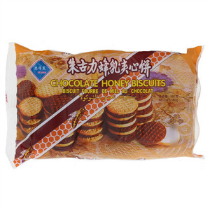 思得美朱古力朱古力蜂乳夹心饼干
