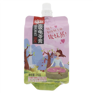致中和无红豆芦荟味吸吸龟苓膏