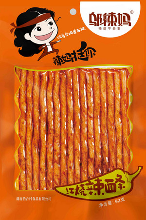 邬辣妈红烧辣面条（挤压糕点）