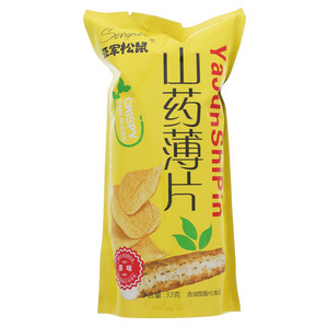 亚军松鼠原味山药薄片