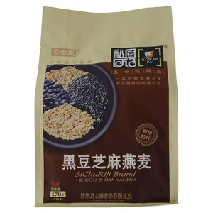 名士威黑豆芝麻燕麦570克