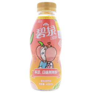 屈臣氏碧泉蜜桃味茶饮料