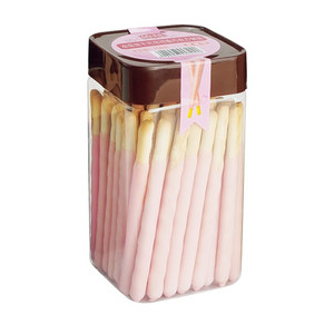 依丝涂层型饼干草莓味代可可脂巧克力制品