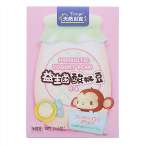 天然世家活性益生菌酸奶豆原味