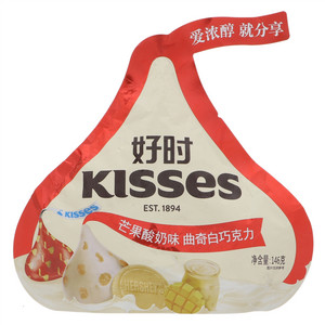 好时kisses芒果酸奶味曲奇白巧克力