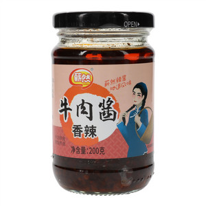 薪然香辣牛肉酱