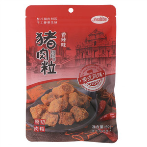 润昌圆香辣味猪肉粒