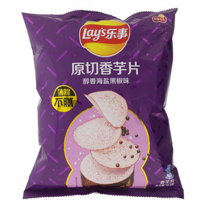 乐事香芋片海盐黑椒味103克