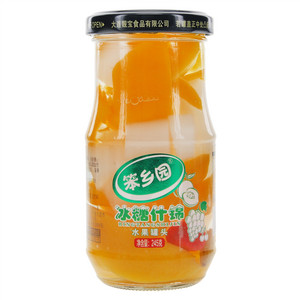 笨乡园冰糖什锦水果罐头