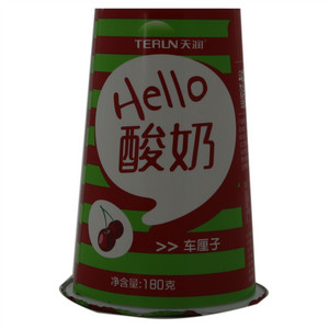 天润 全脂风味发酵乳 车厘子