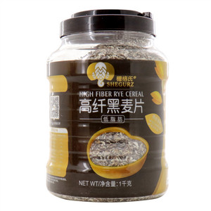 高纤黑麦片