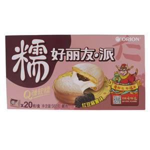 ORION糯好丽友.派红豆麻薯味糕点