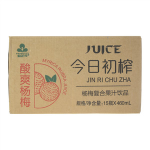 益正元今日初榨杨梅复合果汁饮品