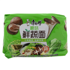 康师傅蘑菇鲜蔬面