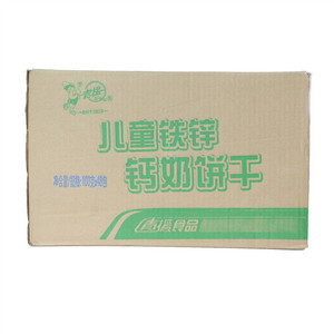 青援儿童铁锌钙奶饼干