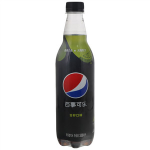 百事可乐青柠口味可乐型汽水