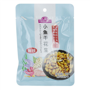 TOPVALU麻辣小鱼干花生