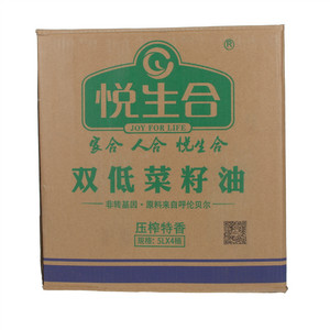 悦生合压榨特香双低菜籽油
