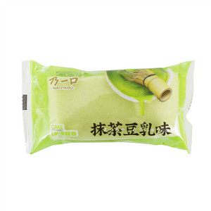 乃一口抹茶豆乳味蒸蛋糕卷
