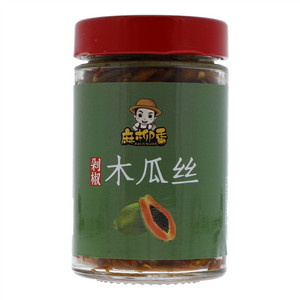麻柳香剁椒木瓜丝