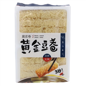 素品无记腐皮卷黄金豆卷