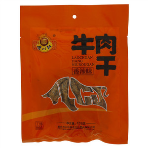 老川江香辣味牛肉干