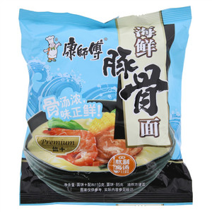 康师傅海鲜豚骨面