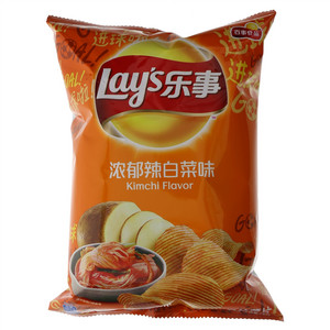 乐事浓郁辣白菜味70克*22包