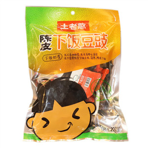土老憨陈皮下饭豆豉