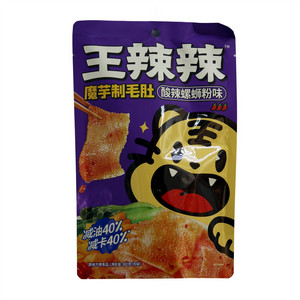 王辣辣魔芋制毛肚（酸辣螺蛳粉味）