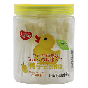富美多芒果味鸭子形奶棒糖