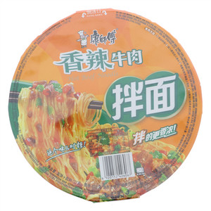 康师傅康师傅香辣牛肉拌面127克