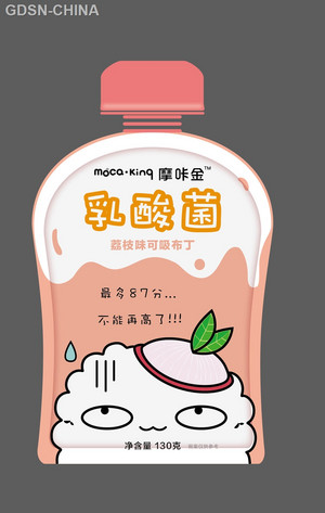 摩咔金moca·king乳酸菌荔枝味可吸布丁