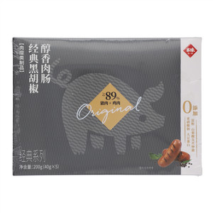 本味鲜物经典黑胡椒醇香肉肠