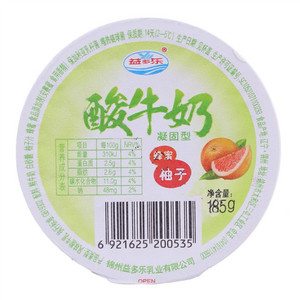 益多乐凝固型蜂蜜柚子酸牛奶