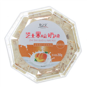 牧之父黄桃味芝士果粒奶块
