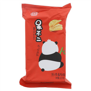 呆不二浓情番茄味薯片（膨化食品）