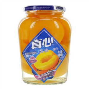 真心黄桃罐头