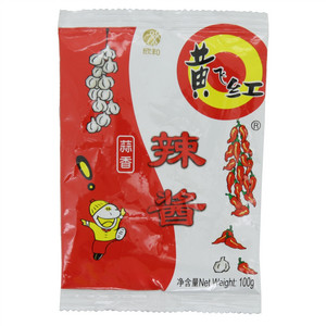 葱伴侣蒜蓉辣酱100G