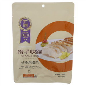 橙子快跑美式奥尔良风味低脂鸡胸肉