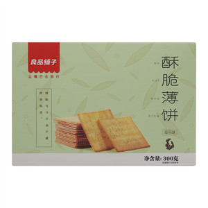 良品铺子海苔味酥脆薄饼