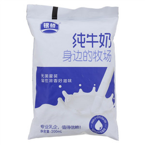 银桥纯牛奶