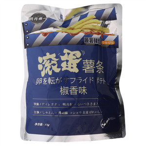 明月東一椒香味滚蛋薯条