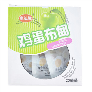 康迪隆苹果味含椰果饮料