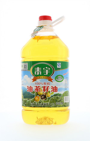 100%有机油茶籽油 5 升
