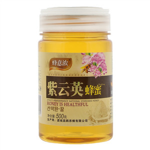 蜂意浓紫云英蜂蜜