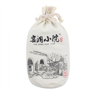 窑洞小院陕北绿豆