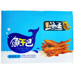洞庭渔王鱼干巴麻辣味鱼仔