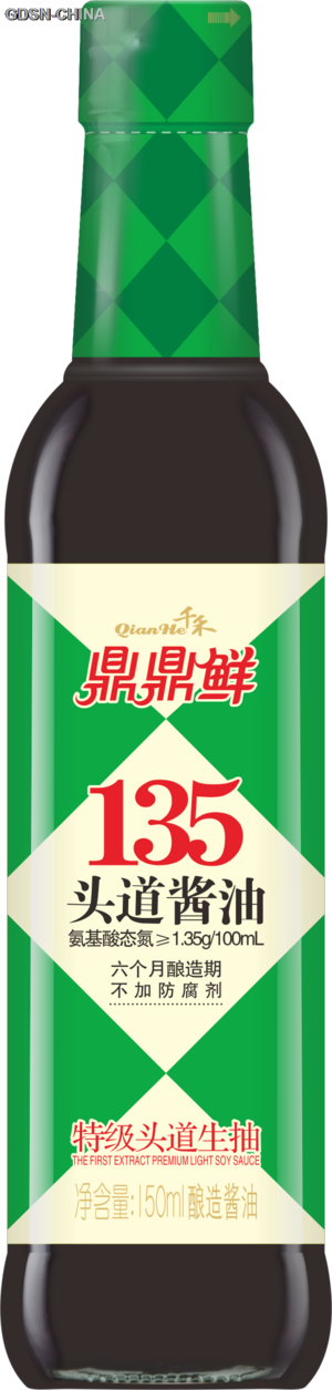 千禾鼎鼎鲜135头道酱油